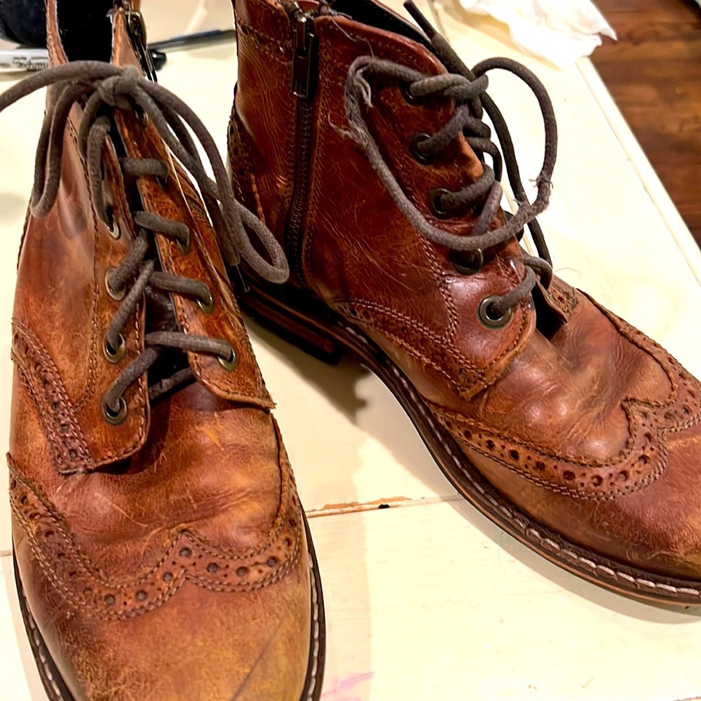 Crevo leather Boots